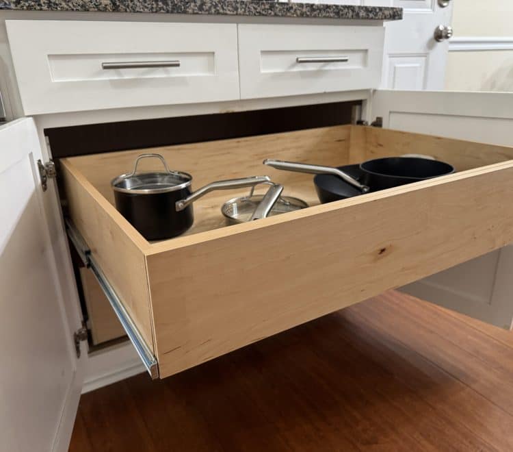 Cabinet Makeovers Pull-Out Solutions